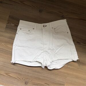 Rag & Bone white Justine Shorts
